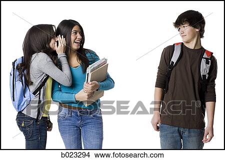 teenage girls and boy View Large Photo Image Picture - teenage girls and boy. Fotosearch