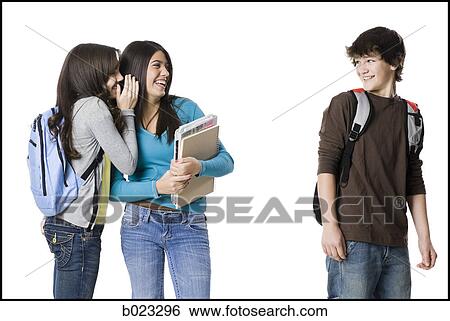 teenage girls and boy View Large Photo Image Stock Photograph - teenage girls and boy. Fotosearch