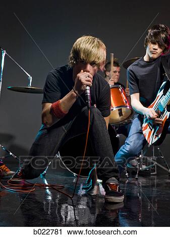 teenage rock band View Large Photo Image Stock Image - teenage rock band. Fotosearch