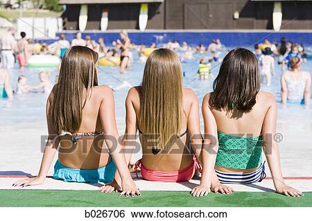 teenagers at a waterpark View Large Photo Image Stock Photograph - teenagers at a waterpark. Fotosearch