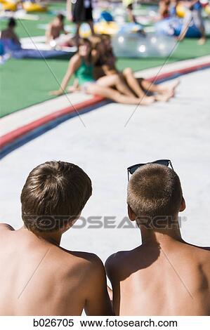 teenagers at a waterpark View Large Photo Image Stock Photography - teenagers at a waterpark. Fotosearch