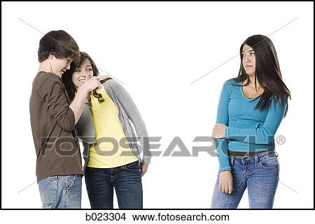 teenagers telling secrets View Large Photo Image Picture - teenagers telling secrets. Fotosearch