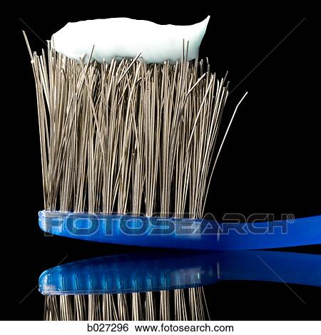 toothbrush with the bristles made of metal wires View Large Photo Image Stock Photograph - toothbrush with the bristles made of metal wires. Fotosearch