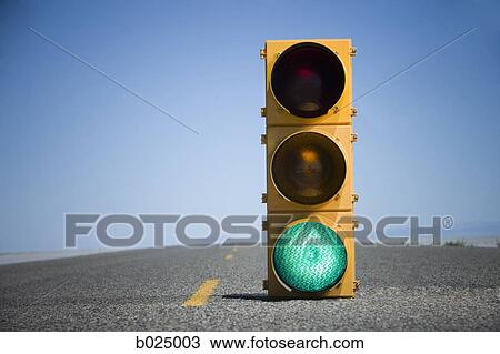 traffic signal in the middle of the highway View Large Photo Image Stock Image - traffic signal in the middle of the highway. Fotosearch