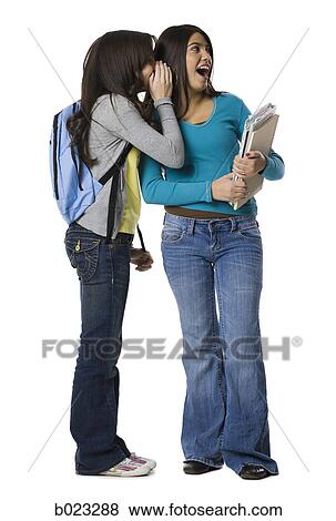 two teenage girls View Large Photo Image Stock Photo - two teenage girls. Fotosearch