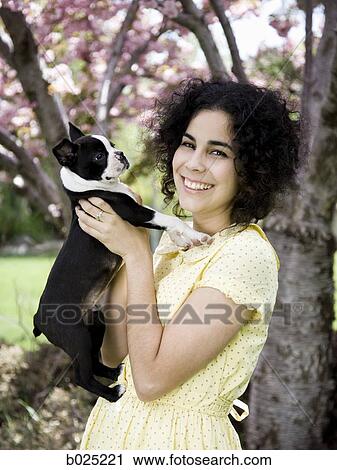 woman and her dog View Large Photo Image Stock Image - woman and her dog. Fotosearch
