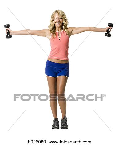woman exercising View Large Photo Image Stock Image - woman exercising. Fotosearch
