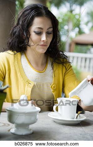 woman having morning coffee View Large Photo Image Stock Photography - woman having morning coffee. Fotosearch