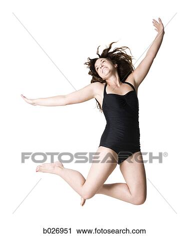 woman in a black swimsuit View Large Photo Image Stock Image - woman in a black swimsuit. Fotosearch