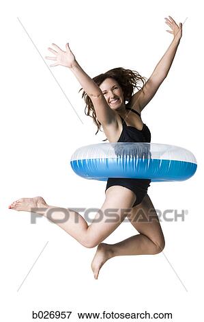 woman in a black swimsuit View Large Photo Image Stock Photo - woman in a black swimsuit. Fotosearch