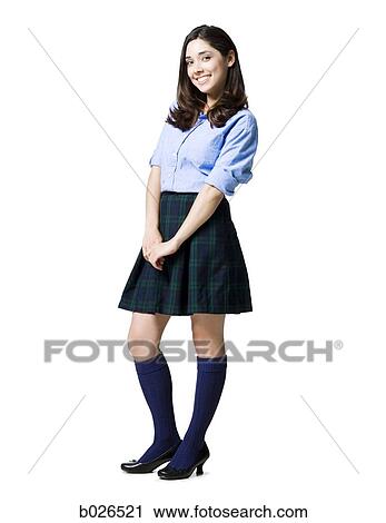 woman in a school girl outfit View Large Photo Image Stock Image - woman in a school girl outfit. Fotosearch
