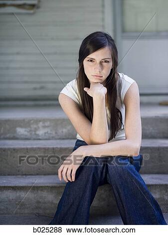 woman in a white shirt View Large Photo Image Stock Photo - woman in a white shirt. Fotosearch