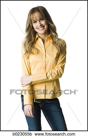 woman looking at the camera View Large Photo Image Stock Image - woman looking at the camera. Fotosearch