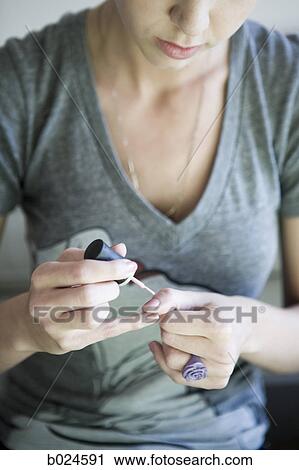 woman painting View Large Photo Image Stock Image - woman painting. Fotosearch