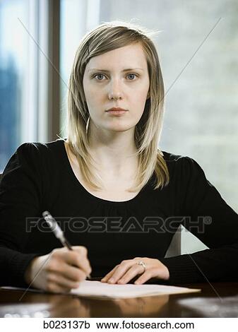 woman taking notes View Large Photo Image Stock Image - woman taking notes. Fotosearch