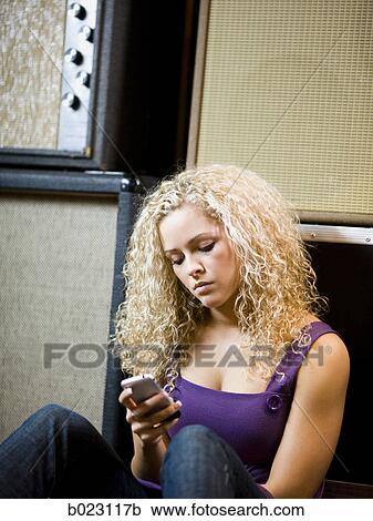 woman text messaging View Large Photo Image Stock Image - woman text messaging. Fotosearch