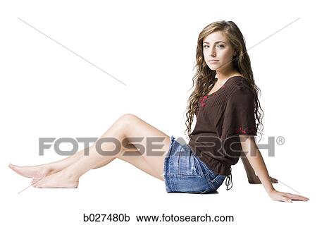 woman with brown hair View Large Photo Image Stock Image - woman with brown hair. Fotosearch