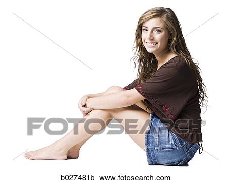 woman with brown hair View Large Photo Image Stock Image - woman with brown hair. Fotosearch