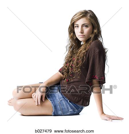 woman with brown hair View Large Photo Image Stock Photo - woman with brown hair. Fotosearch
