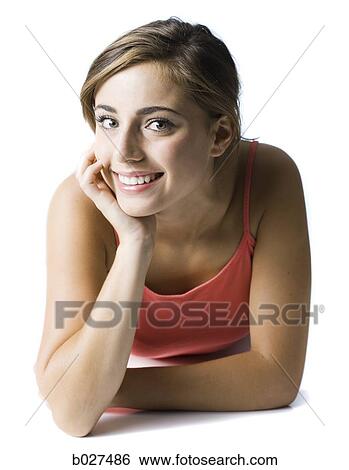 woman with brown hair View Large Photo Image Stock Photograph - woman with brown hair. Fotosearch