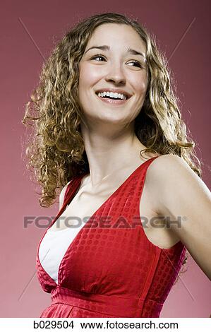 woman with curly hair View Large Photo Image Picture - woman with curly hair. Fotosearch
