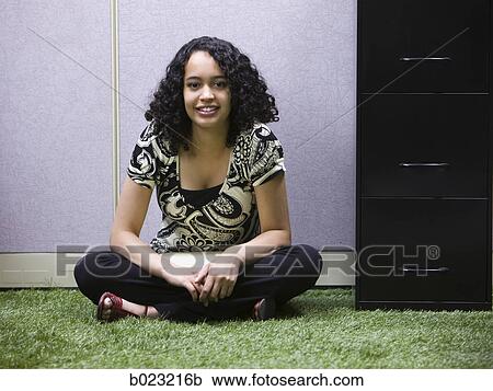 woman working in her "green" office View Large Photo Image Stock Image - woman working in her "green" office. Fotosearch