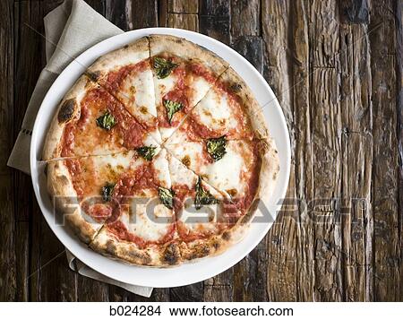 wood-fired cheese pizza View Large Photo Image Picture - wood-fired cheese pizza. Fotosearch