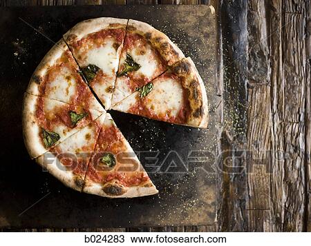 wood-fired cheese pizza View Large Photo Image Stock Image - wood-fired cheese pizza. Fotosearch