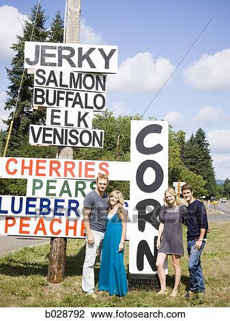 young couples on a road trip View Large Photo Image Stock Image - young couples on a road trip. Fotosearch