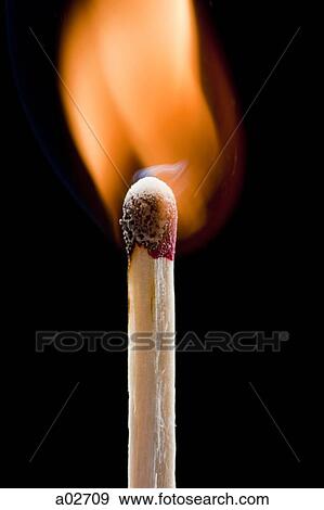 Burning match against black background View Large Photo Image Stock Photo - Burning match against black background. Fotosearch