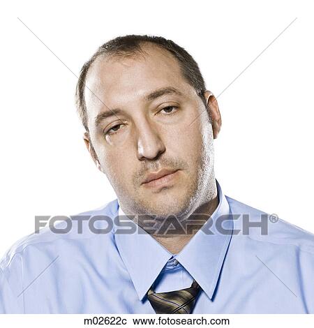 Stock Image - businessman looking at camera. Fotosearch