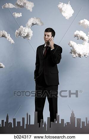 businessman on the phone View Large Photo Image Stock Photo - businessman on the phone. Fotosearch