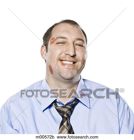 businessman with lipstick kisses on his shirt View Large Photo Image Stock Image - businessman with lipstick kisses on his shirt. Fotosearch
