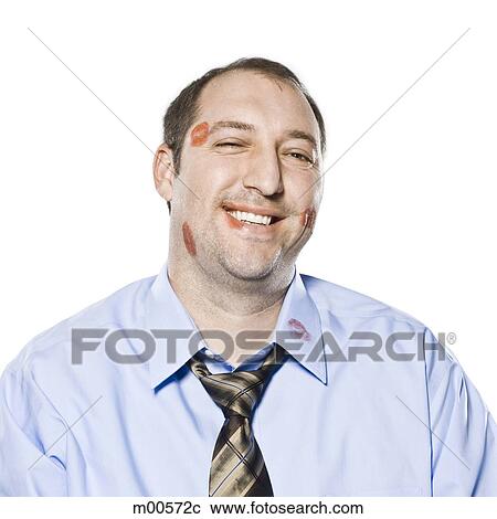 businessman with lipstick kisses on his shirt View Large Photo Image Stock Image - businessman with lipstick kisses on his shirt. Fotosearch