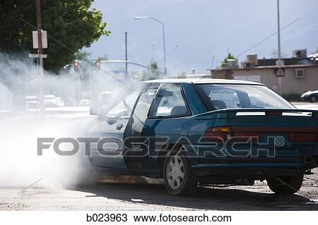 car after crashing into something View Large Photo Image Stock Image - car after crashing into something. Fotosearch