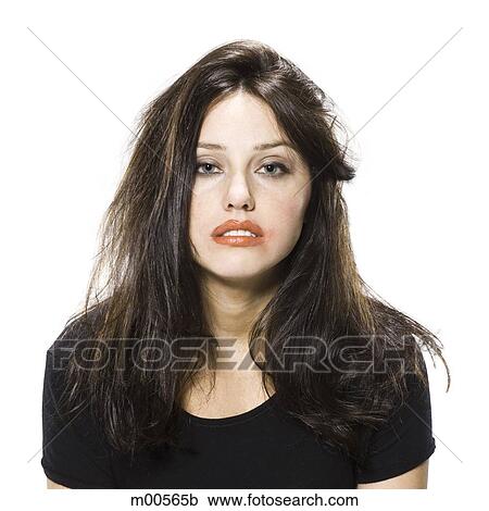 disheveled woman View Large Photo Image Stock Image - disheveled woman. Fotosearch