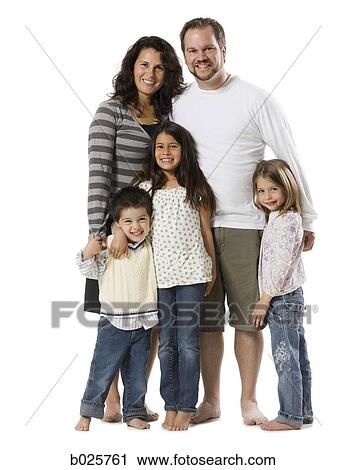 family of five View Large Photo Image Stock Image - family of five. Fotosearch