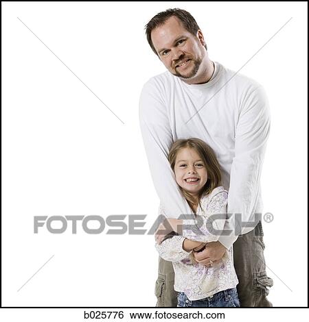 Stock Photograph - father and daughter. Fotosearch