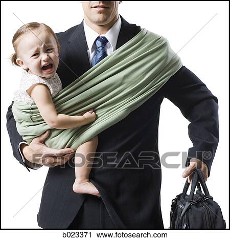 Stock Image - father and young daughter. Fotosearch