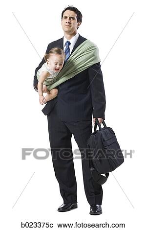 Stock Image - father and young daughter. Fotosearch