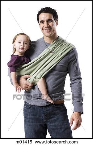 Stock Photography - father and young daughter. Fotosearch