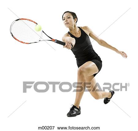 female tennis player View Large Photo Image Stock Photo - female tennis player. Fotosearch