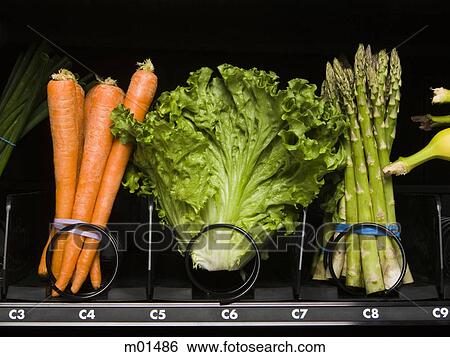 fruit and vegetables in a vending machine View Large Photo Image Stock Photograph - fruit and vegetables in a vending machine. Fotosearch