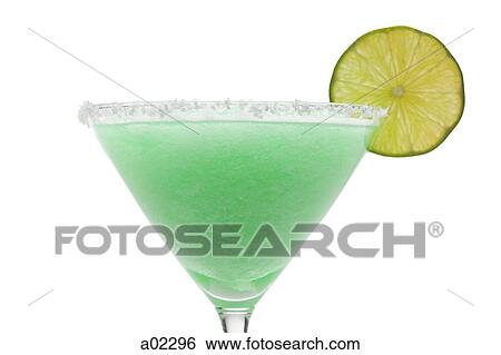 Green cocktail with lime on white background View Large Photo Image Stock Photograph - Green cocktail with lime on white background. Fotosearch