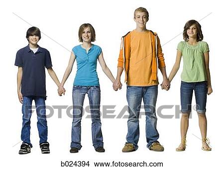 group of teenagers holding hands View Large Photo Image Picture - group of teenagers holding hands. Fotosearch