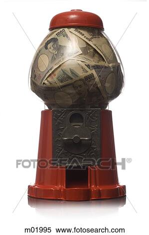 gumball machine full of money View Large Photo Image Stock Photography - gumball machine full of money. Fotosearch