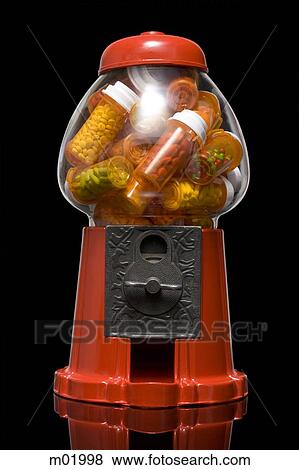 gumball machine full of pills View Large Photo Image Stock Photo - gumball machine full of pills. Fotosearch
