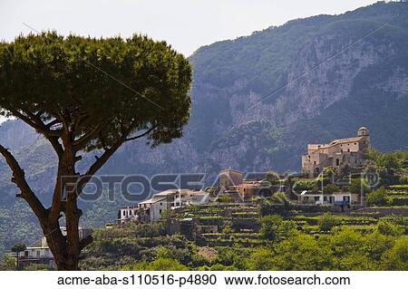 Italy, Amalfi Coast, View of Ravello View Large Photo Image Stock Image - Italy, Amalfi Coast, View of Ravello. Fotosearch
