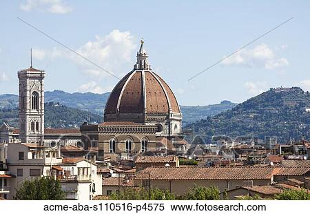 Italy, Florence, Cityscape with Duomo View Large Photo Image Stock Photography - Italy, Florence, Cityscape with Duomo. Fotosearch