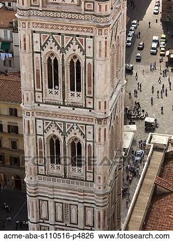 Italy, Florence, Tower in old town View Large Photo Image Stock Photograph - Italy, Florence, Tower in old town. Fotosearch